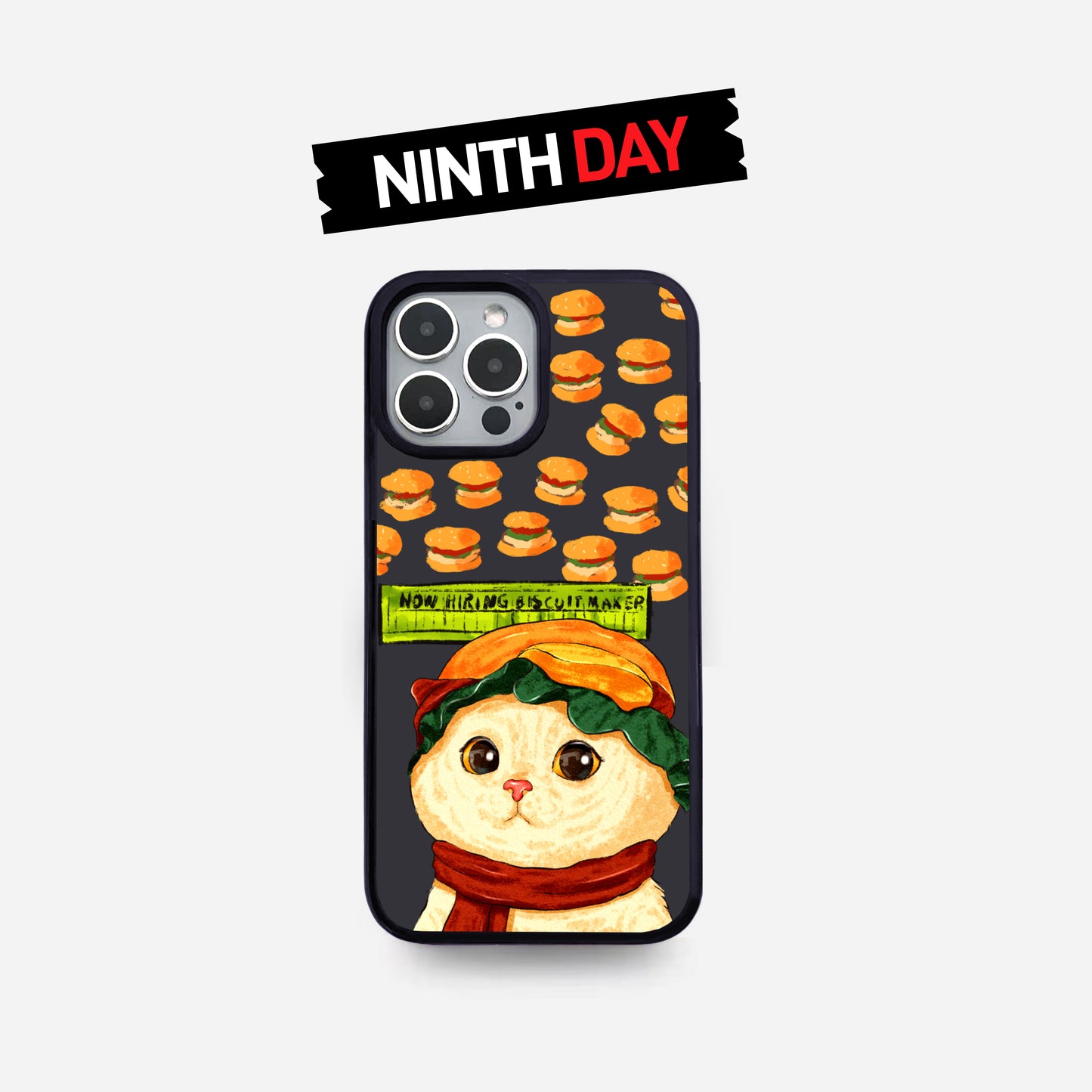 Cute cat phone case "Fortune"